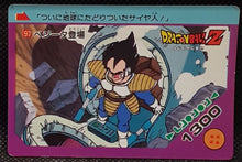 Charger l'image dans la galerie, Carte dragon ball z pp card part 3 n° 97 (1989) Amada vegeta dbz 