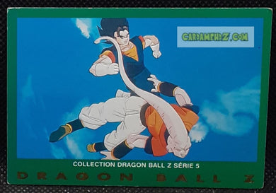 Carte panini dragon ball z française serie 5 n° 9 vegetto vs majin bou dbz cardamehdz point com mehdz atout