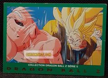 Charger l&#39;image dans la galerie, Carte panini dragon ball z italienne serie 5 n° 88 majin bou vs songoku dbz cardamehdz point com mehdz atout
