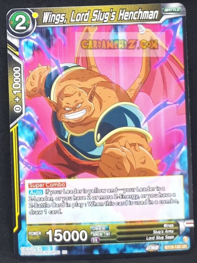 Dragon Ball Super Card Game Us Zenkai Series Fighter s Ambition BT19-120 UC (US) (2023) bandai wings lord slug's henchman dbs cardamehdz point com