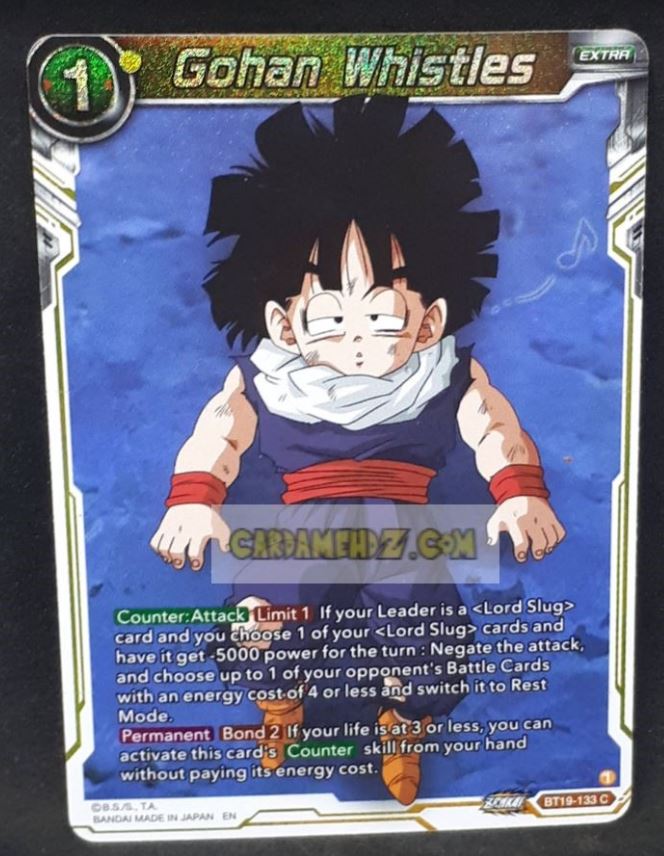 Dragon Ball Super Card Game Us Zenkai Series Fighter s Ambition BT19-133 C (US) (Foil) (2023) bandai gohan whistles dbs prisme holo dbs cardamehdz point com