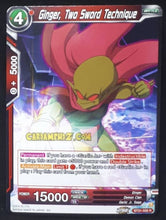 Charger l&#39;image dans la galerie, carte Dragon Ball Super Card Game Wild Resurgence n° BT21-026 R (us) bandai ginger two sword technique dbs cardamehdz point com