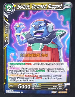 carte Dragon Ball Super Card Game Wild Resurgence n° BT21-127 C (us) bandai sorbet devoted support dbs cardamehdz point com