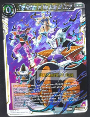 carte Dragon Ball Super Card Game Wild Resurgence n° BT21-132 SR (us) bandai the return of the army of terror dbs prisme foil holo cardamehdz point com