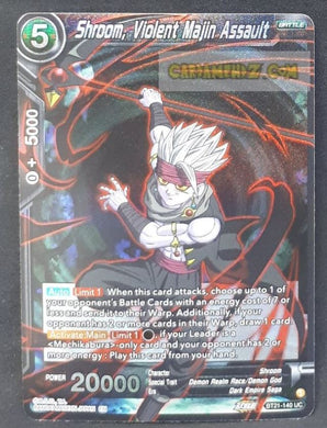 carte Dragon Ball Super Card Game Wild Resurgence n° BT21-140 UC (foil) (us) bandai shroom violent majin assault dbs prisme holo cardamehdz point com