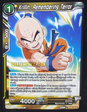 Charger l&#39;image dans la galerie, carte Dragon Ball Super Card Game Wild Resurgence n° BT21-166 C (us) bandai krilin remembering terror dbs cardamehdz point com