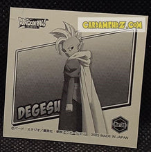 Charger l'image dans la galerie, carte dragon ball daima Seal Retsuden Dragon Ball Daima Part 1 n° 39 (2025) ensky DEGESU dbd cardamehdz point com mehdz atout