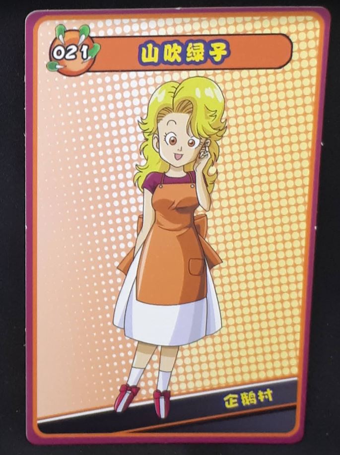 carte dragon ball full character collection n°021 (2023) Yamabuki Midori china dbz cardamehdz 