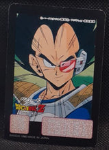 Charger l'image dans la galerie, carte dragon ball z Candy Card n°4 (1990) bandai vegeta dbz