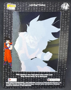 carte dragon ball z film cardz part 1 n°23 (2002) funanimation songoku dbz cardamehdz VERSO