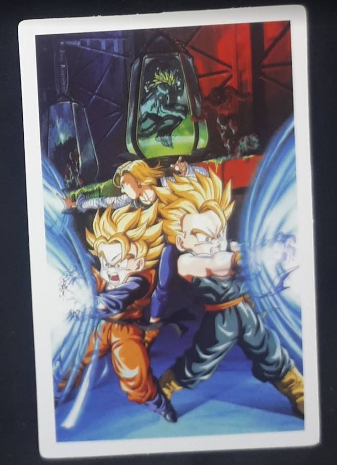 carte dragon ball z lomo card part 1 n°1-30 dbz oav bio broly cardamehdz 