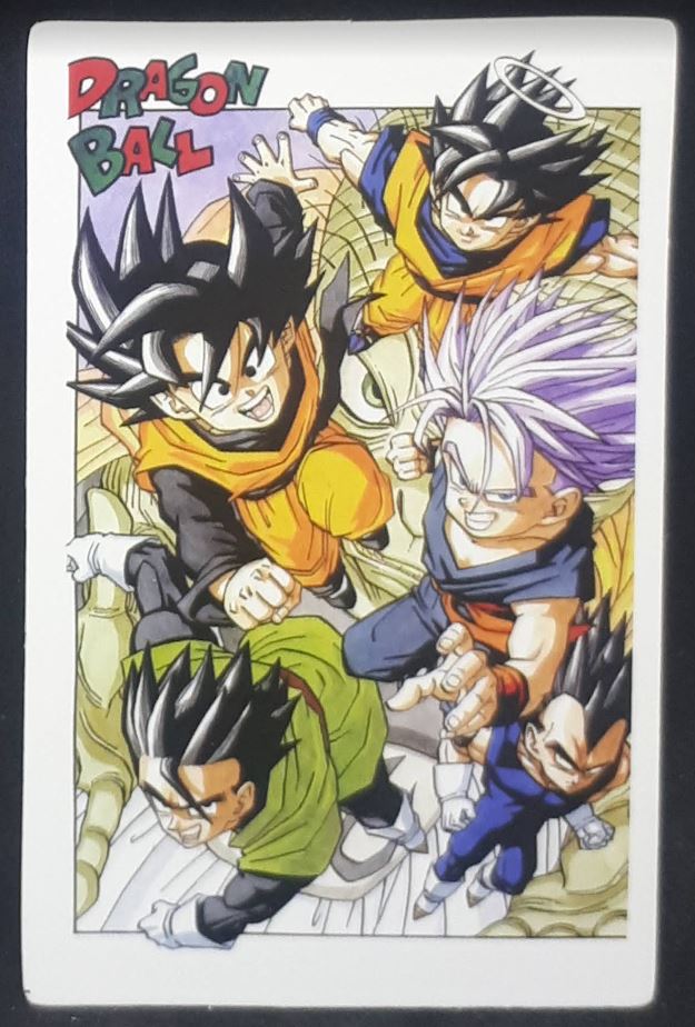 carte dragon ball z lomo card part 1 n°13-30 dbz z team arc bou cardamehdz