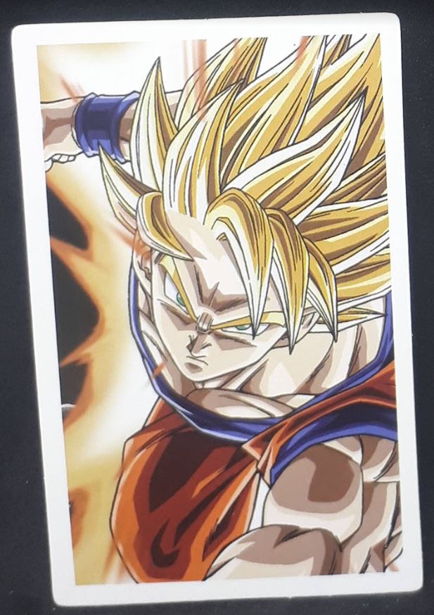 carte dragon ball z lomo card part 1 n°2-30 dbz songoku cardamehdz