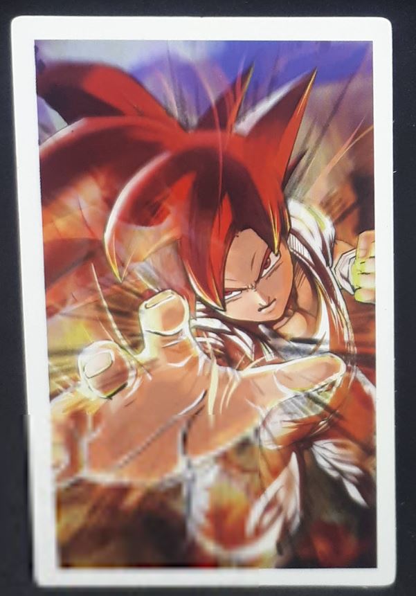 carte dragon ball z lomo card part 1 n°24-30 dbz songoku cardamehdz 