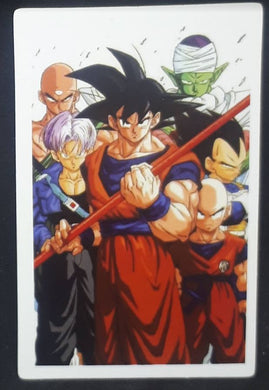 carte dragon ball z lomo card part 1 n°5-30 dbz songoku vegeta mirai trunks krilin tenshinhan piccolo cardamehdz 