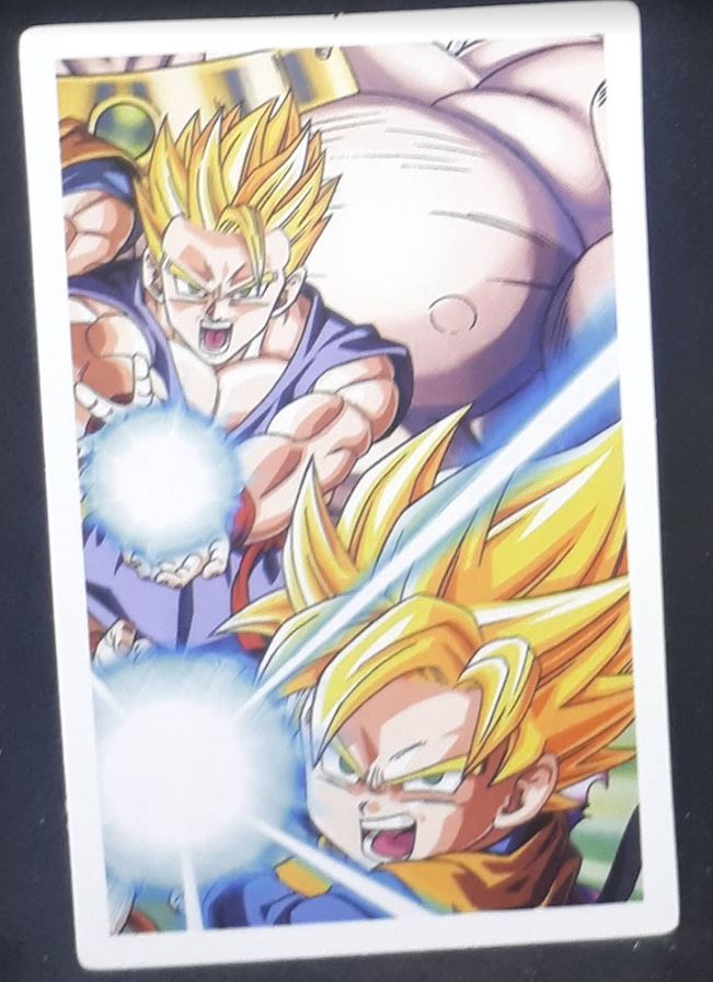 carte dragon ball z lomo card part 1 n°7-30 dbz songohan songoten cardamehdz