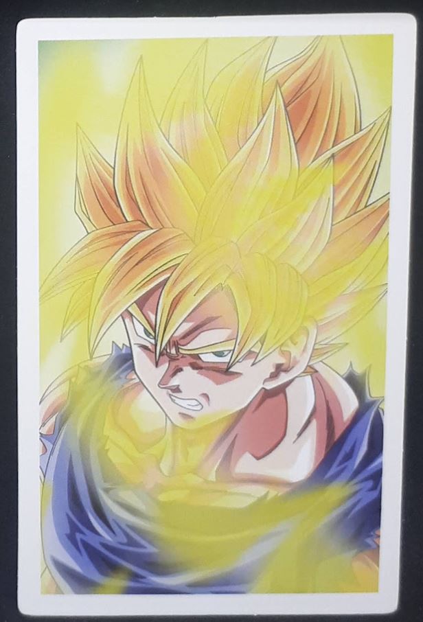 carte dragon ball z lomo card part 1 n°9-30 dbz songoku cardamehdz 