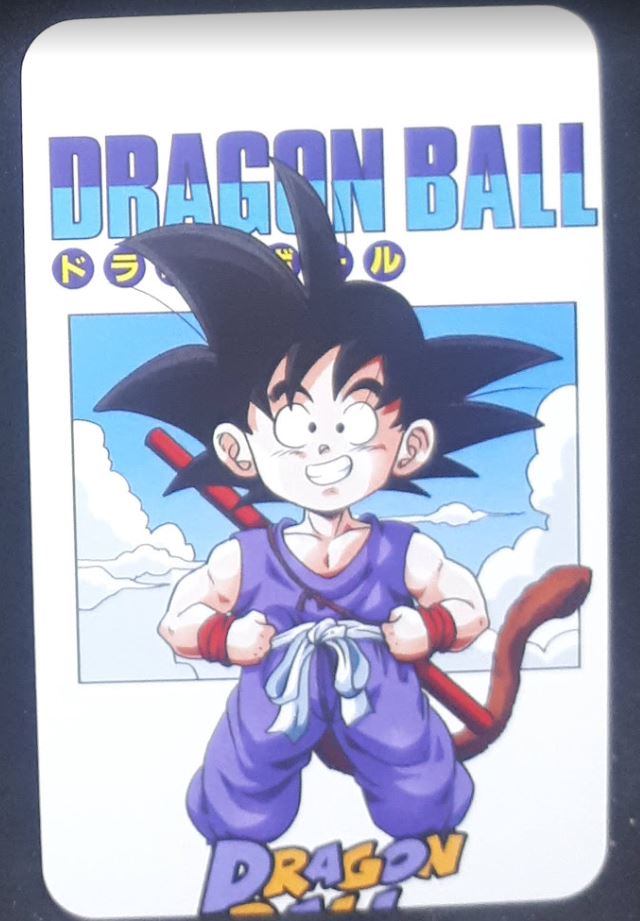 carte dragon ball z lomo card part 2 n°17-30 dbz songoku cardamehdz