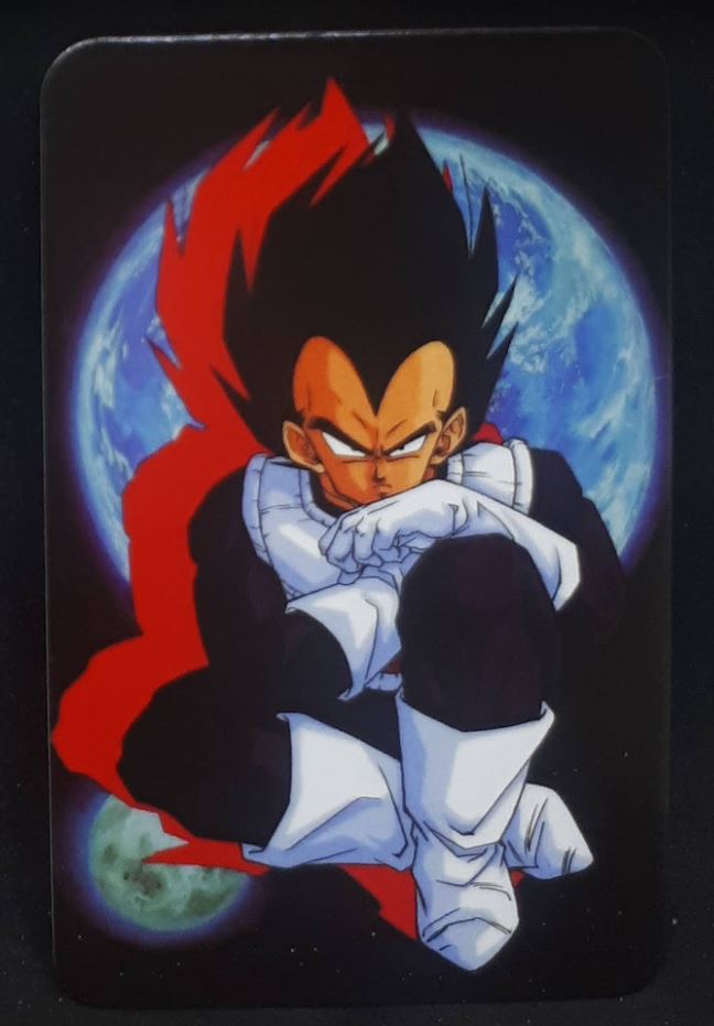 carte dragon ball z lomo card part 2 n°23-30 dbz vegeta cardamehdz