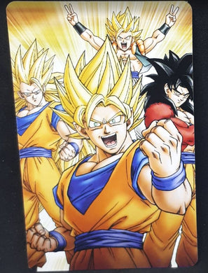 carte dragon ball z lomo card part 3 n°15-30 dbz songoku cardamehdz 