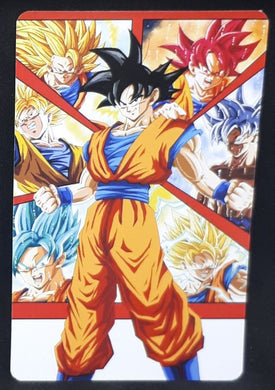 carte dragon ball z lomo card part 3 n°16-30 dbz songoku cardamehdz VERSO