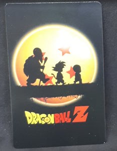 carte dragon ball z lomo card part 3 n°27-30 dbz songoku vegeta songohan songoten boubou cardamehdz verso