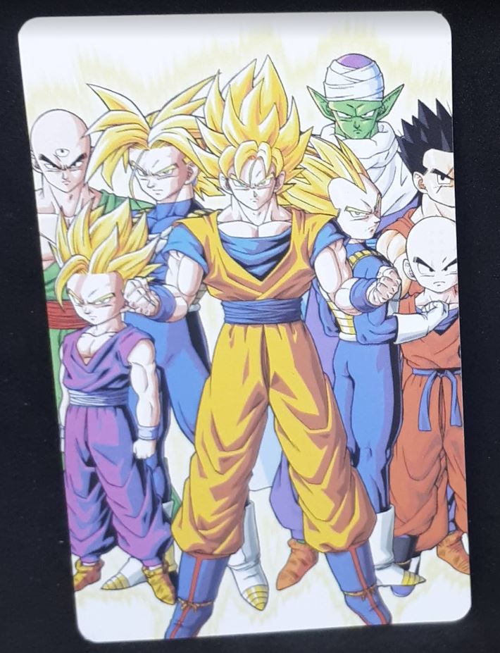 carte dragon ball z lomo card part 3 n°7-30 dbz z team arc cell cardamehdz 