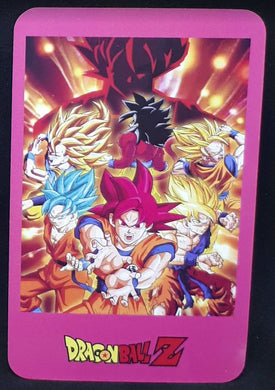 carte dragon ball z lomo card part 4 n°10-30 dbz songoku cardamehdz