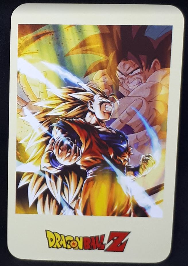 carte dragon ball z lomo card part 4 n°11-30 dbz songoku cardamehdz