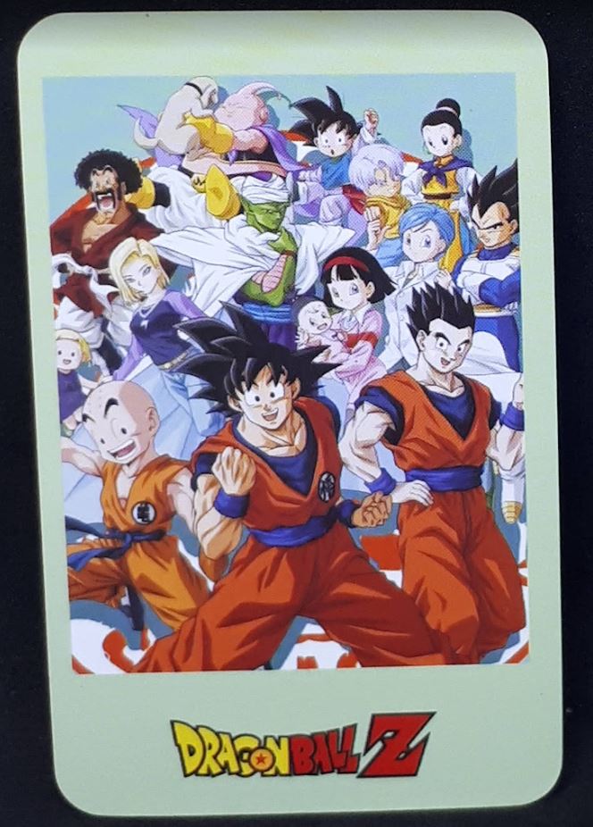 carte dragon ball z lomo card part 4 n°12-30 dbz z team cardamehdz