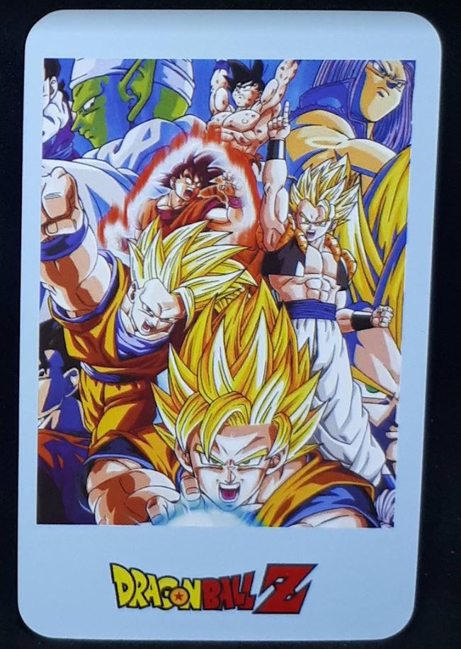 carte dragon ball z lomo card part 4 n°13-30 dbz songoku trunks piccolo gogeta cardamehdz