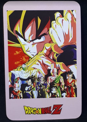 carte dragon ball z lomo card part 4 n°14-30 dbz z team cardamehdz