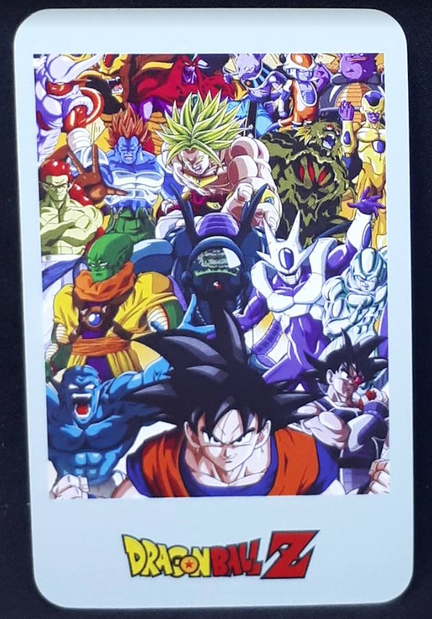 carte dragon ball z lomo card part 4 n°15-30 dbz songoku cardamehdz