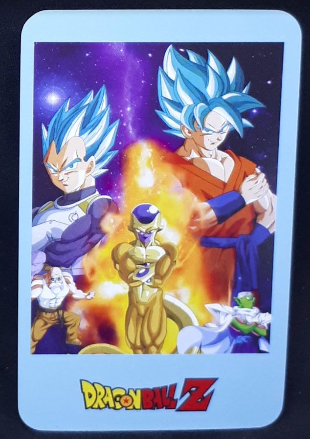 carte dragon ball z lomo card part 4 n°16-30 dbz team univers 7 cardamehdz