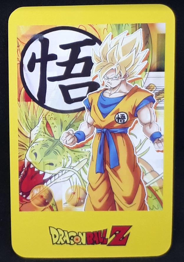 carte dragon ball z lomo card part 4 n°19-30 dbz songoku shenron cardamehdz