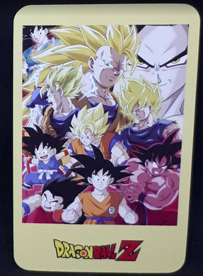 carte dragon ball z lomo card part 4 n°29-30 dbz songoku cardamehdz