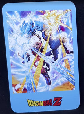 carte dragon ball z lomo card part 4 n°30-30 dbz songoku vegeta cardamehdz