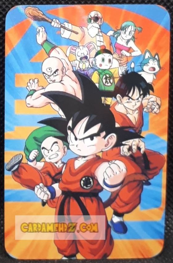 carte dragon ball z lomo card prisme n°6-30 dbz dragon ball team cardamehdz point com mehdz atout