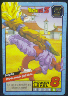 carte dragon ball z Carddass Le Grand Combat part 3 n°532 bandai 1996