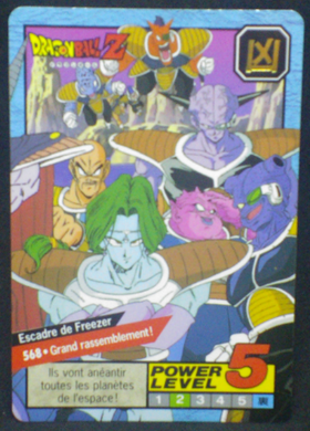 carte dragon ball z Carddass Le Grand Combat part 3 n°568 bandai 1996