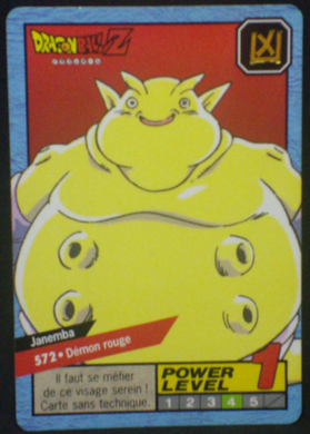 carte dragon ball z Carddass Le Grand Combat part 3 n°572 bandai 1996