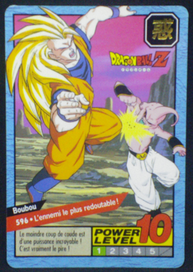 carte dragon ball z Carddass Le Grand Combat part 4 n°596 bandai 1996