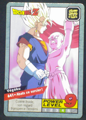 carte dragon ball z Carddass Le Grand Combat part 5 n°641 bandai 1996