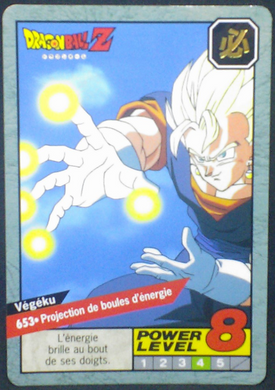 Carddass Le Grand Combat part 5 n°653 (1996)