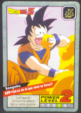 carte dragon ball z Carddass Le Grand Combat part 5 n°659 bandai 1996