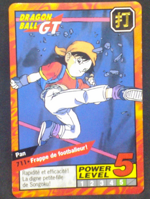 carte dragon ball z Carddass Le Grand Combat part 7 n°711 bandai 1997