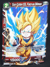 Charger l&#39;image dans la galerie, Carte Dragon Ball Super Card Game FR UWS Boost Saiyan Showdown BT15-010 C bandai ss songoten face au démon dbscg