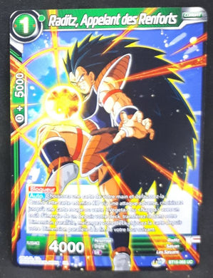 Carte Dragon Ball Super Card Game FR UWS Boost Saiyan Showdown BT15-065 UC bandai raditz appelant des renforts dbscg