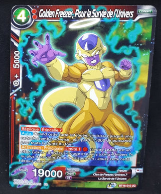 Carte Dragon Ball Super Card Game FR Unison Warrior Series Boost Set 7 BT16-010 UC (2022) bandai golden freezer pour la survie de l univers dbscg cardamehdz 
