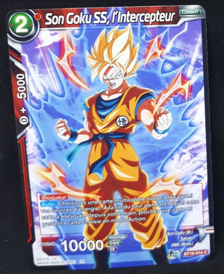 Carte Dragon Ball Super Card Game FR Unison Warrior Series Boost Set 7 BT16-014 C (2022) bandai songoku ss l'intercepteur dbscg 